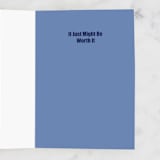"Take The Leap" - Single Greeting Cards in Carnation by DorothyDear Creations - Interior