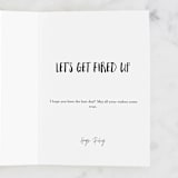 "Sound the Alarm Firetruck" - Single Greeting Cards in Fire by Alethea and Ruth - Customizable Interior Example