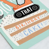 "Digger Cake" - Single Greeting Cards in Mint by Alethea and Ruth - Close-Up