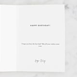 "Adventure" - Single Greeting Cards in Ink by Elly - Customizable Interior Example