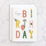 "Funday" - Single Greeting Cards in Sunrise by Michelle Taylor - Front