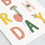"Funday" - Single Greeting Cards in Sunrise by Michelle Taylor - Close-Up