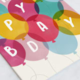 "Bunches of Fun" - Single Greeting Cards in Colorful by Hooray Creative - Close-Up