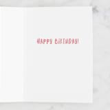"Sweet Life" - Single Greeting Cards in Blush by peetie design - Interior