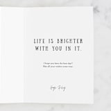 "Sunshine" - Single Greeting Cards in Sun by Oma N. Ramkhelawan - Customizable Interior Example