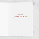 "The Whole Universe" - Single Greeting Cards in Fire by Robert and Stella - Interior