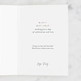 "Yay for you!" - Single Greeting Cards in Ink by Alethea and Ruth - Customizable Interior Example