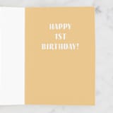 "Mod One" - Single Greeting Cards in Champagne by Oma N. Ramkhelawan - Interior