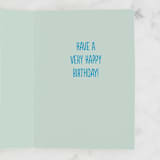 "Good Times" - Single Greeting Cards in Petal by Everett Paper Goods - Interior