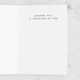"Truck Load Birthday" - Single Greeting Cards in Crimson by Paper Sun Studio - Interior