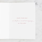 "Sweet balloon" - Single Greeting Cards in Poppy by Lucrecia Caporale - Interior