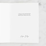 "Paw-some Pup" - Single Greeting Cards in Dalmatian by Angela Thompson - Customizable Interior Example