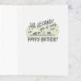 "Choo Choo You're Two" - Single Greeting Cards in Mint by Corie Page - Interior