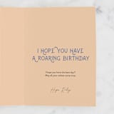 "Spot Birthday" - Single Greeting Cards in Pool by Jenna Skead - Customizable Interior Example