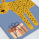 "Spot Birthday" - Single Greeting Cards in Pool by Jenna Skead - Close-Up