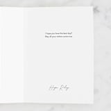 "Jawsome Nephew" - Single Greeting Cards in Ocean by Alethea and Ruth - Customizable Interior Example