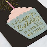 "birthday sparkles" - Single Greeting Cards in Granite by Karidy Walker - Close-Up