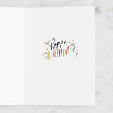 "Double Digits" - Single Greeting Cards in Midnight by Alethea and Ruth - Interior