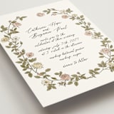 "Vintage Roses" - Wedding Invitations in Snow by Tara Grangroth - Detail