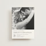 "Have and Hold" - Wedding Invitations in Porcelain by Eric Clegg - Front