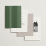 "wellness" - Wedding Invitations in Vineyard by Sumak Studio - Back of Card Options