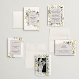"mimosa" - Wedding Invitations in Dandelion by Everett Paper Goods - Invitation Suite