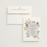 "mimosa" - Wedding Invitations in Dandelion by Everett Paper Goods - Invitation with Envelope