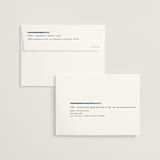 "denim patchwork" - Wedding Invitations in Seaside by Carrie Moradi - FREE Recipient Addressing