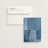 "denim patchwork" - Wedding Invitations in Seaside by Carrie Moradi - Invitation with Envelope