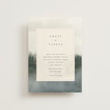 "Lakefront" - Wedding Invitations in Natural by Robert and Stella - Front
