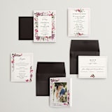 "Gather" - Wedding Invitations in Lilac by Susan Moyal - Invitation Suite