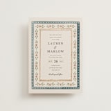 "Americana" - Wedding Invitations in Sea by leslie hamer - Front