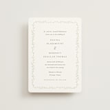 "cramique" - Wedding Invitations in Ivy by chocomocacino - Front