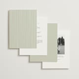 "cramique" - Wedding Invitations in Ivy by chocomocacino - Back of Card Options