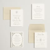 "Calia" - Wedding Invitations in Paris Rain by Jennifer Postorino - Invitation Suite