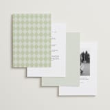 "Swoon" - Wedding Invitations in Lemongrass by Sam Dubeau - Back of Card Options