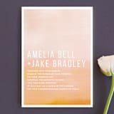 "Ombre" - Wedding Invitations in Mandarin by Dean Street - Front