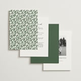 "Nature's Chapel" - Wedding Invitations in Forest by Paper Sun Studio - Back of Card Options