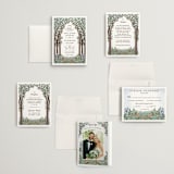 "Nature's Chapel" - Wedding Invitations in Forest by Paper Sun Studio - Invitation Suite