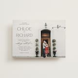 "Boutique" - Wedding Invitations in Noir by Eric Clegg - Front