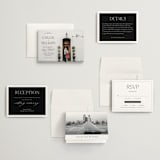 "Boutique" - Wedding Invitations in Noir by Eric Clegg - Invitation Suite