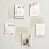 "Meadow Burst" - Wedding Invitations in Lilac by Grace Kreinbrink - Invitation Suite