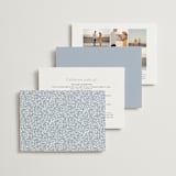 "Hartford" - Wedding Invitations in Powder by Erin L. Wilson - Back of Card Options