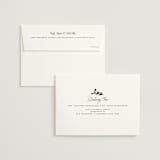 "Simply Classic" - Wedding Invitations in Ebony by Laura Hamm - FREE Recipient Addressing