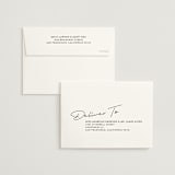 "As if a Dream" - Wedding Invitations in Cloud by Pine Street Creative - FREE Recipient Addressing