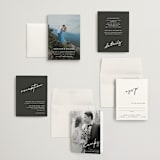 "As if a Dream" - Wedding Invitations in Cloud by Pine Street Creative - Invitation Suite