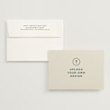 "Upload Your Own Design" - Wedding Invitations in A by Minted - Invitation with Envelope