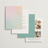 "marshmallow" - Wedding Invitations in Sunrise by Petra Kern - Back of Card Options