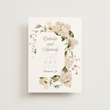 "Felicity" - Wedding Invitations in Pearl by Leah Bisch - Front