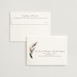"Arched Pampas" - Wedding Invitations in Basil by Kaydi Bishop - FREE Recipient Addressing